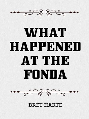 cover image of What Happened at the Fonda
